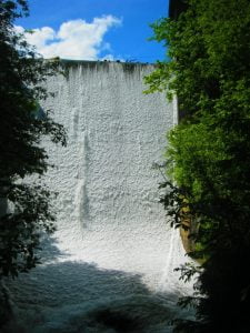 Kunstmatige waterval in Oostenrijk