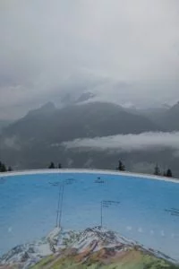 Uitkijkpunt op de Col du Petit-Saint-Bernard