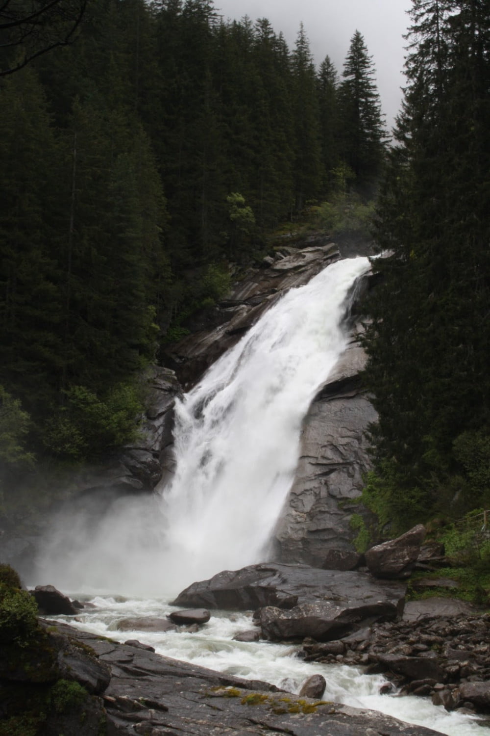 Krimmler waterval in Oostenrijk