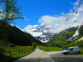 Wandelen bij de Hintersee in Oostenrijk