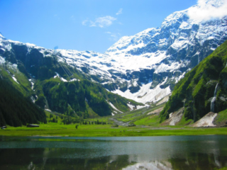 Hintersee in Oostenrijk