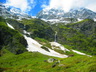 Sneeuw in Oostenrijk in de zomer