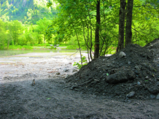 Modderstroom in Oostenrijk