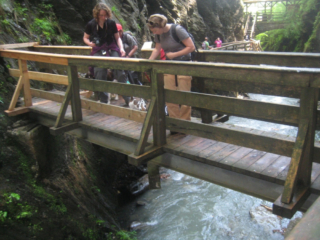 Met de hond in de kloof