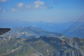 Uitzicht over de bergen