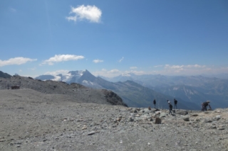 Op de glacier de la Chiaupe