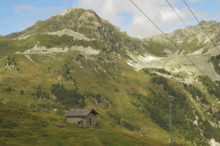 De Franse Alpen vanuit Les Arcs