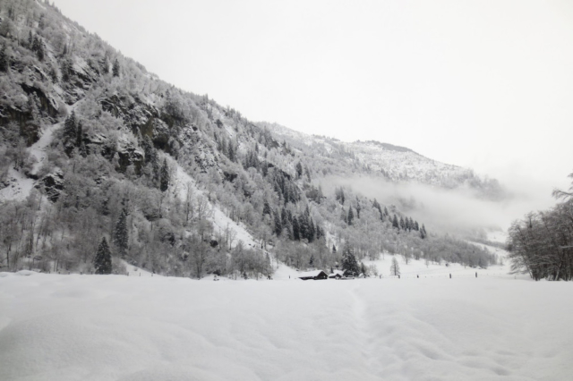 Winterlandschap in Oostenrijk